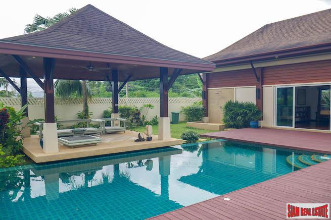 Large Luxury Four Bedroom House with Pool & Maids Quarters Opposite UWCT International School in Thalang