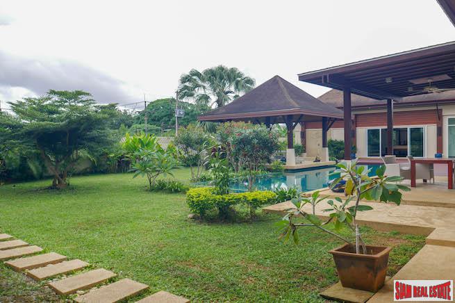 Large Luxury Four Bedroom House with Pool & Maids Quarters Opposite UWCT International School in Thalang