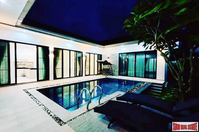 Three Bedroom Single Storey Private Pool Villa for Rent Located in a Quiet Area of Cherng Talay-1