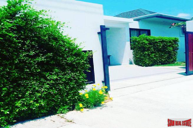Three Bedroom Single Storey Private Pool Villa for Rent Located in a Quiet Area of Cherng Talay