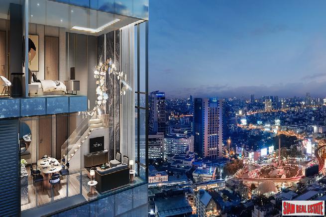 New Luxury High-Rise Condo with Amazing Facilities next to Santiphap Park and close to BTS Victory Monument - 2 Bed Units-10