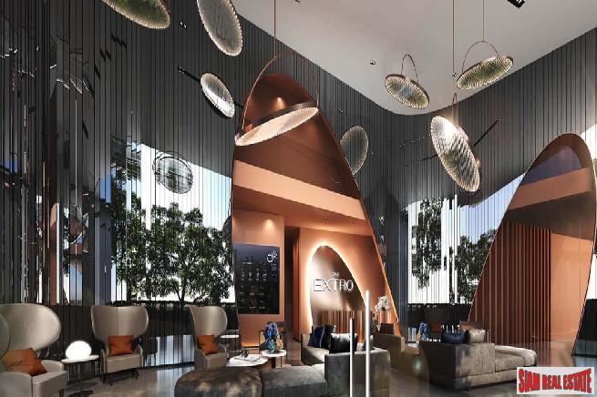 New Luxury High-Rise Condo with Amazing Facilities next to Santiphap Park and close to BTS Victory Monument - 2 Bed Units-12