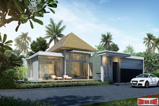 Exquisite Three Bedroom Balinese Style Pool Villa in a Quiet Green Area of Thalang