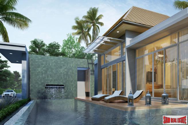 Exquisite Three Bedroom Balinese Style Pool Villa in a Quiet Green Area of Thalang