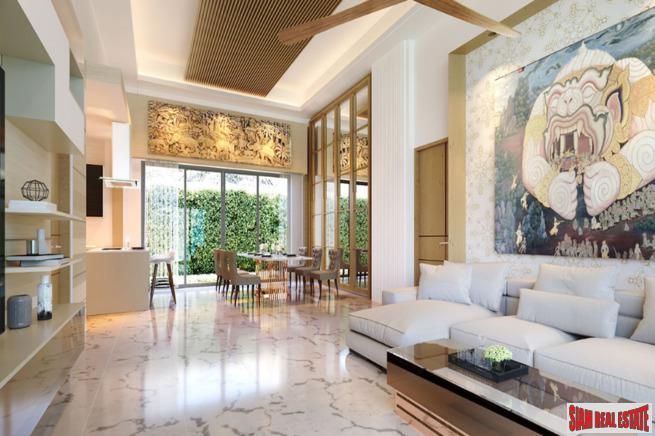 Exquisite Three Bedroom Balinese Style Pool Villa in a Quiet Green Area of Thalang