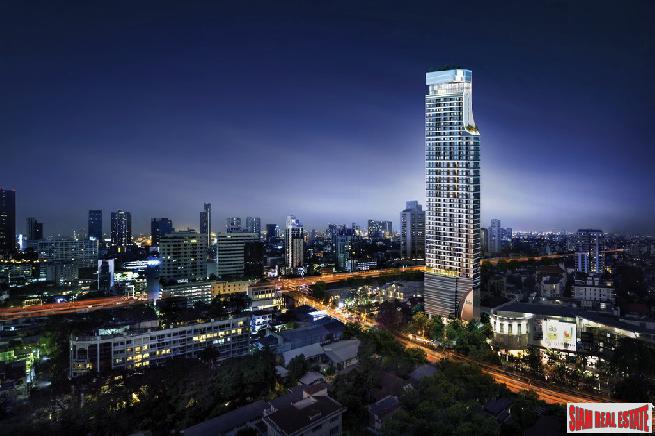 New Luxury High-Rise Condo in Construction at Ekkamai Road, Sukhumvit 63 - 1 Bed Units-0