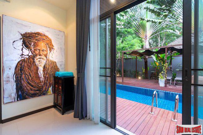 Saiyuan Estate | Two Villas for the Price of One - Beautiful Three Bedroom Pool Villa + Annex for Sale in Rawai-14