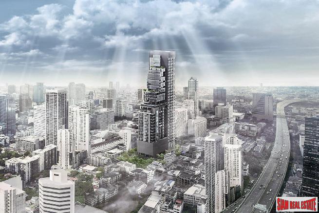 Newly Built Luxury High-Rise Condo at Sukhumit 11, BTS Nana - 2 Bed Units-1