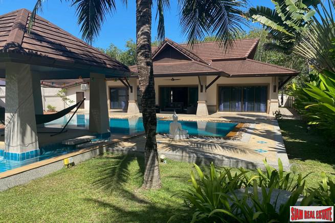 Four Bedroom Pool Villa with Large Outdoor Living Area with Gardens and BBQ-9