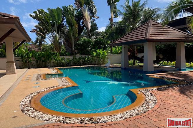 Four Bedroom Pool Villa with Large Outdoor Living Area with Gardens and BBQ