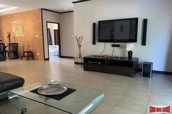 Four Bedroom Pool Villa with Large Outdoor Living Area with Gardens and BBQ