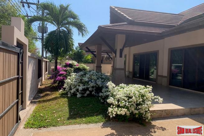 Four Bedroom Pool Villa with Large Outdoor Living Area with Gardens and BBQ