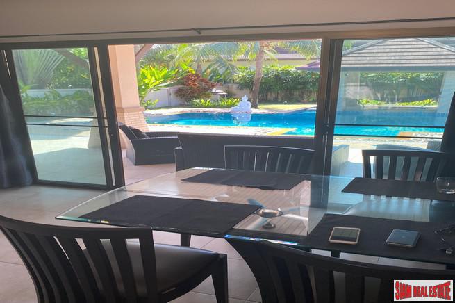 Four Bedroom Pool Villa with Large Outdoor Living Area with Gardens and BBQ