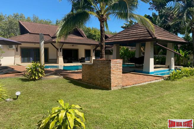 Four Bedroom Pool Villa with Large Outdoor Living Area with Gardens and BBQ