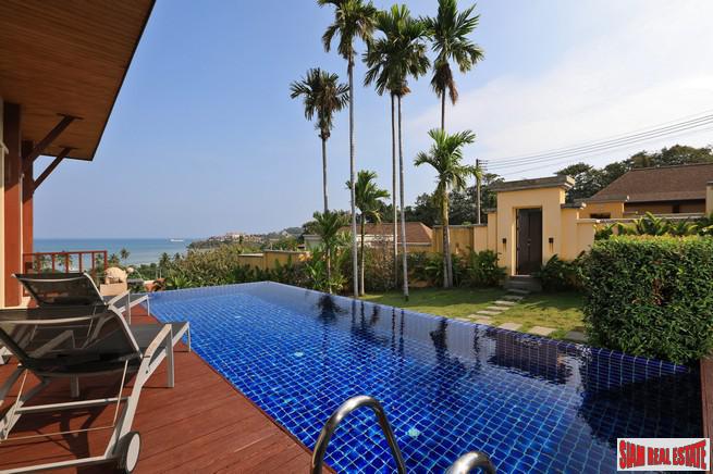 Ao Yon Two Villas Village | Luxury Three to Four Bedroom Private Pool Villa for Rent with Panoramic Sea Views-1