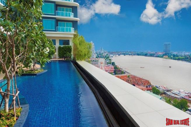 Menam Residence | Fantastic River & City Views from this 48th Floor Three Bedroom Condo for Sale-12