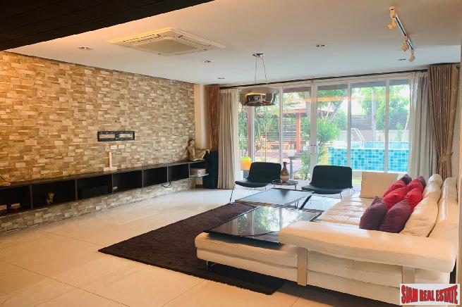Ultimate Home Office | Large Luxury 5 Bed House with Private Pool Plus Office Building at Bang Chak, Close to BTS Punnawithi-13