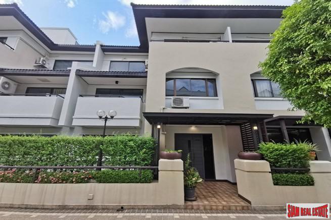 Baan Charoenmitr | Large Family Style Three Bedroom Townhouse for Sale on Quiet Ekkamai Alley-6