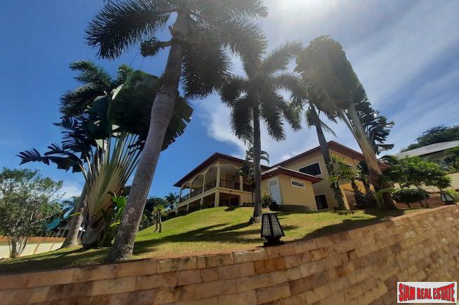 Spectacular Sea Views from this Three Bedroom Two Storey House for Sale in the Chalong Hills