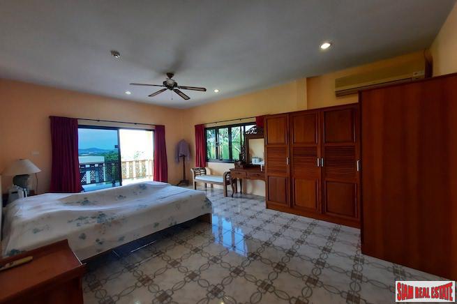 Spectacular Sea Views from this Three Bedroom Two Storey House for Sale in the Chalong Hills-4