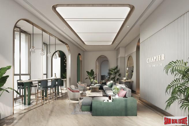 New Modern Low-Rise under Construction at Soi Thong Lor, Close to Phetchaburi Road by Leading Thai Developers - 2 Bed Units-3