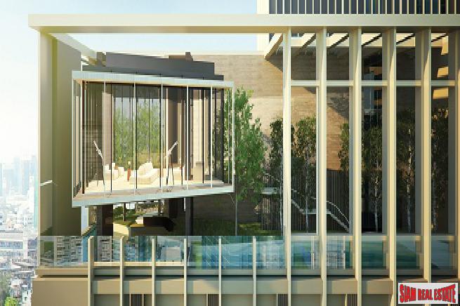 Newly Completed High-Rise Green Condo with 2 Rai of Gardens by Luxury Developers at Sukhumvit 101/1 - 2 Bed Units-7