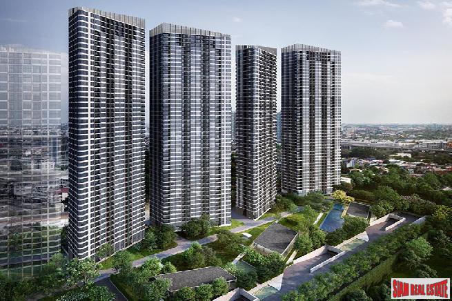 New Off-Plan Mega Project of Condos in Green Surroundings with River and City Views at Sukhumvit 64, Punnawithi - 3 Bed 73 Sqm nits-2