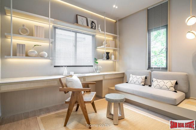 New Estate of Twin Modern Eco Homes in Construction at Bangna-12