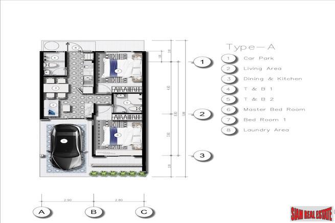 New Distinctive Mediterranean Style Two & Three Bedroom Villa Development for Sale in Yamu-4