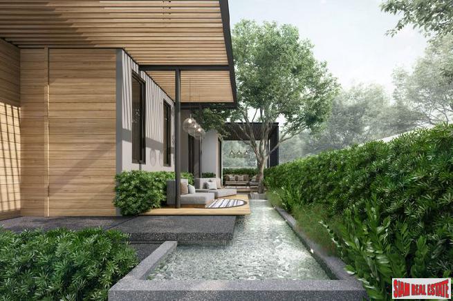 New Project in Construction Of Modern Smart Home Town Houses with Large Club House at Ladprao-28