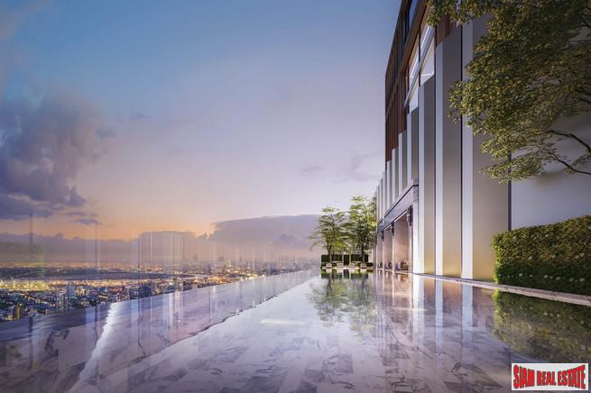 New Ultra Luxury High-Rise on Sukhumvit Road close to BTS Ekkamai - 1 Bed Units-5