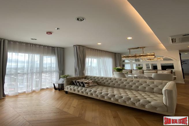 The Key Sathorn-Charoenraj | Large 2 Bed Combined Unit with 3 Balconies and City View at Sathorn-17