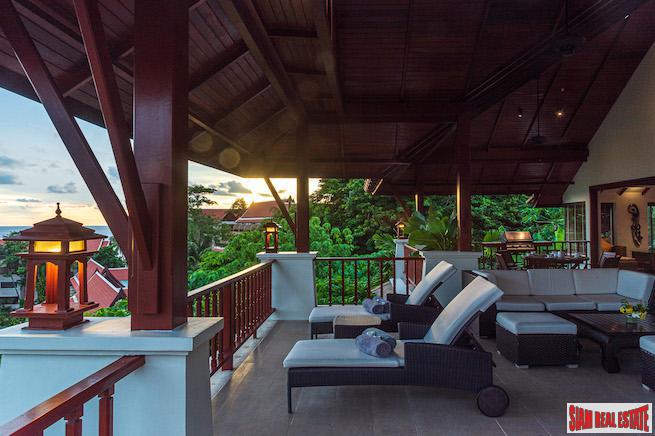 Luxury Pool Villa with Unbelievable Panoramic Sea Views for Rent in Patong, Phuket