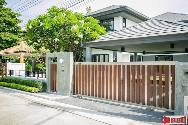 Private Nirvana | Bright Cheerful and Private Two Storey, Four Bedroom House with Garden for Sale in Lat Phrao-1