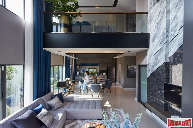 New Secure Estate of Modern Family Homes by Leading Thai Developer close to Suvarnabhumi International Airport - 4 Beds