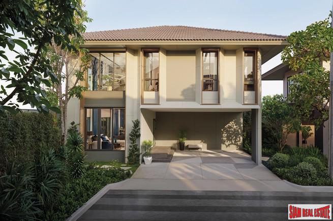 New Secure Estate of Modern Family Homes by Leading Thai Developer close to Suvarnabhumi International Airport - 4 Beds