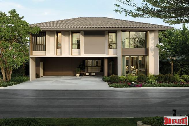 New Secure Estate of Modern Family Homes by Leading Thai Developer close to Suvarnabhumi International Airport - 4 Beds-3