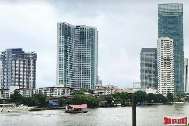 Baan Sathorn Chaophraya | Exceptional River Views from this 2 Bed Corner Unit on 26th Floor on the Chaophraya River-0