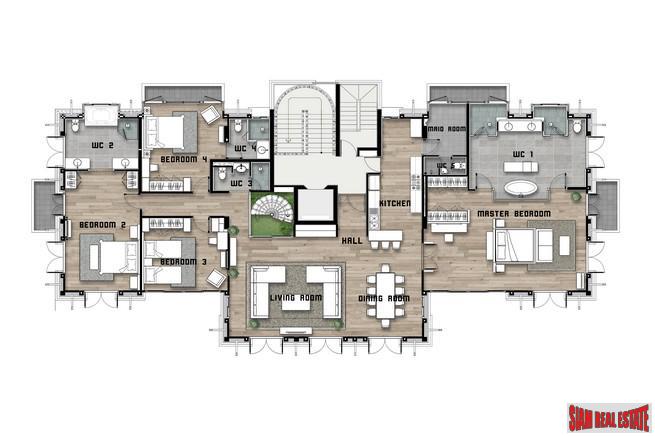 SKY Penthouse Royal Phuket Marina | 360º Marina View / Sea View Extraordinary Four Bedroom Residence