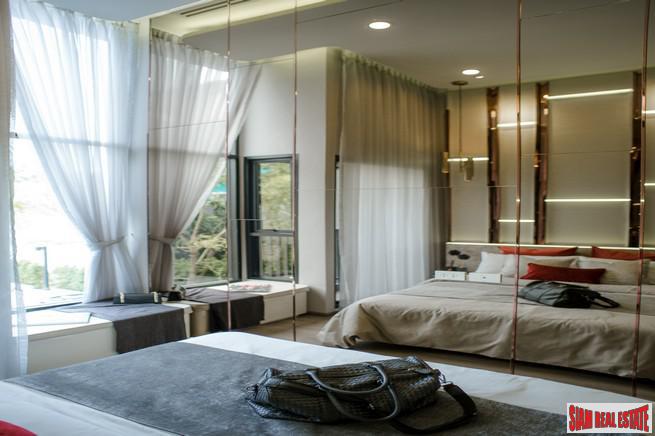 Hot New Luxury High-Rise Condo of Loft Units at the New Central Business District next to MRT Huai Khwang - 1 Bed Loft Units - Free Full Furniture and Discount!-21