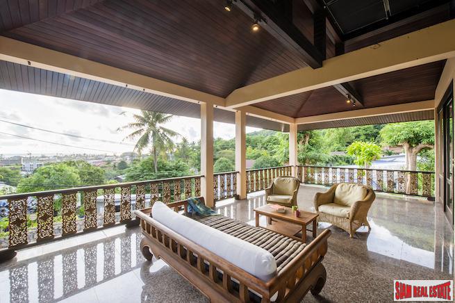 Impressive Five Bedroom Kata Seaview Pool Villa for Sale