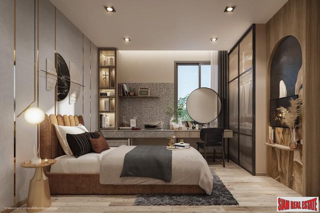 New Project of Premium Townhomes in a Picturesque Community with Excellent Facilities near Mega Bangna - 3 Bed 168 Sqm Units