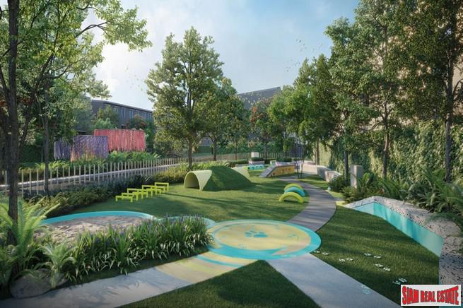 New Project of Premium Townhomes in a Picturesque Community with Excellent Facilities near Mega Bangna - 3 Bed 168 Sqm Units