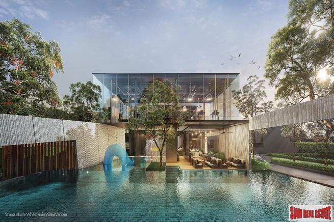 New Project of Premium Townhomes in a Picturesque Community with Excellent Facilities near Mega Bangna - 2/3 Bed 132 Sqm Units