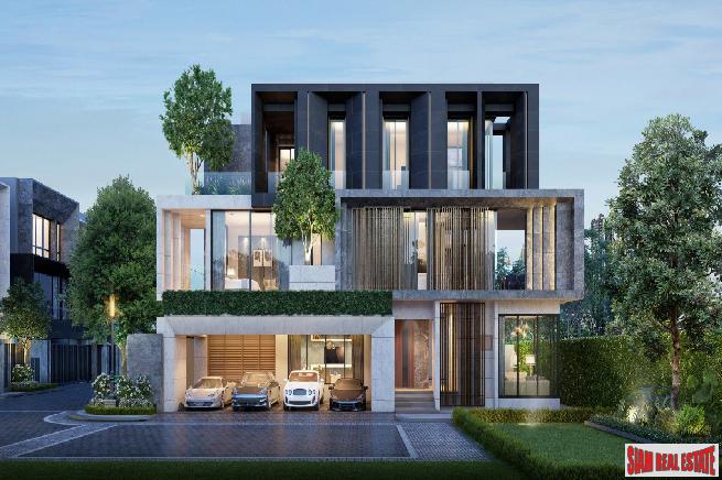 VIP Pre-Sale of New Exclusive Ultra Luxury Villas in Estate of only 14 Units by Leading Thai Developers at Bueng Kum, Nawamin - XXL Villas-0
