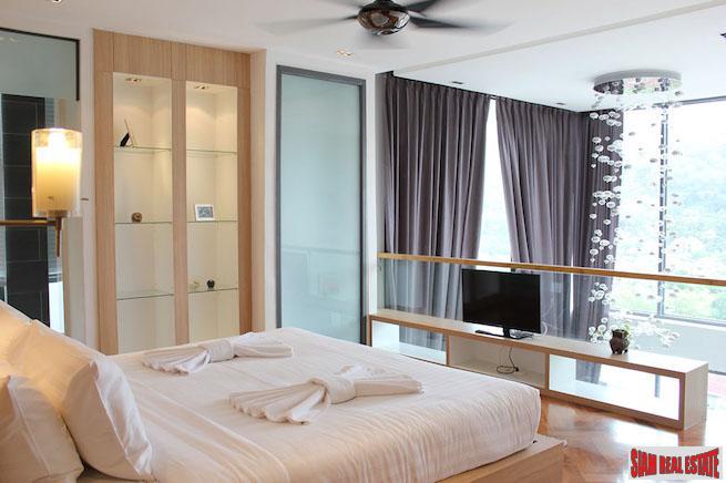 Icon Park Condominium | Two Bedroom Kamala Duplex with Large Open Windows and Green Views