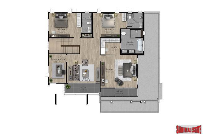 Modern Luxury Villa Estate by Leading Thai Developers at Krungthep Kreetha - 5 Bed Homes-27