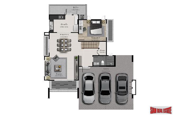 Modern Luxury Villa Estate by Leading Thai Developers at Krungthep Kreetha - 5 Bed Homes-28