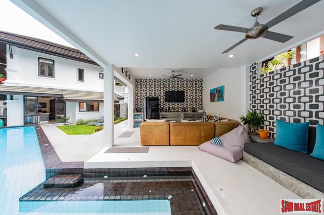 Exquisite Four Bedroom Pool Villa with Separate Guest Pavilion for Sale at Boat Lagoon