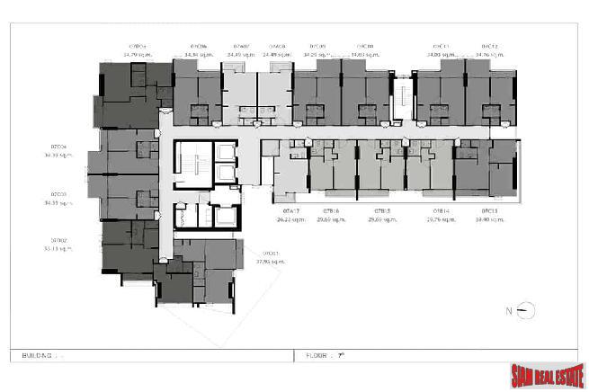 Newly Completed Luxury High-Rise Condo next to BTS Ratchayothin - 2 Bed Unit